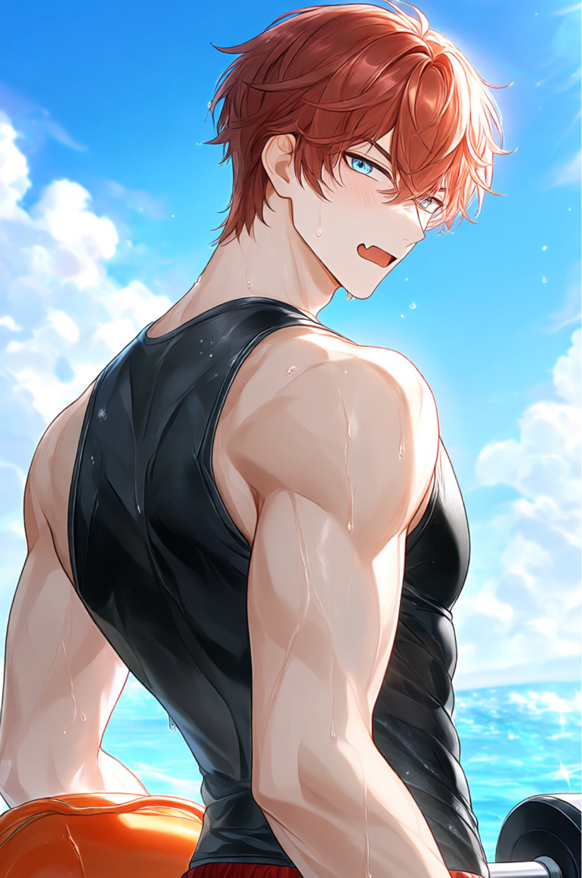 元気(赤髪)